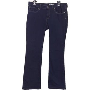 NWOT Gap Sexy Bootcut Dark Wash Jeans Sz 8
